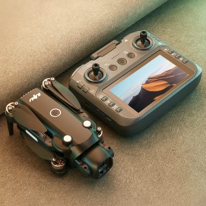 5.6 Inch Remote Control Screen Obstacle Avoidance Camera Drone Toy V156MAX